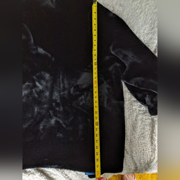 Vintage Black Fur Coat - Picture 11 of 14